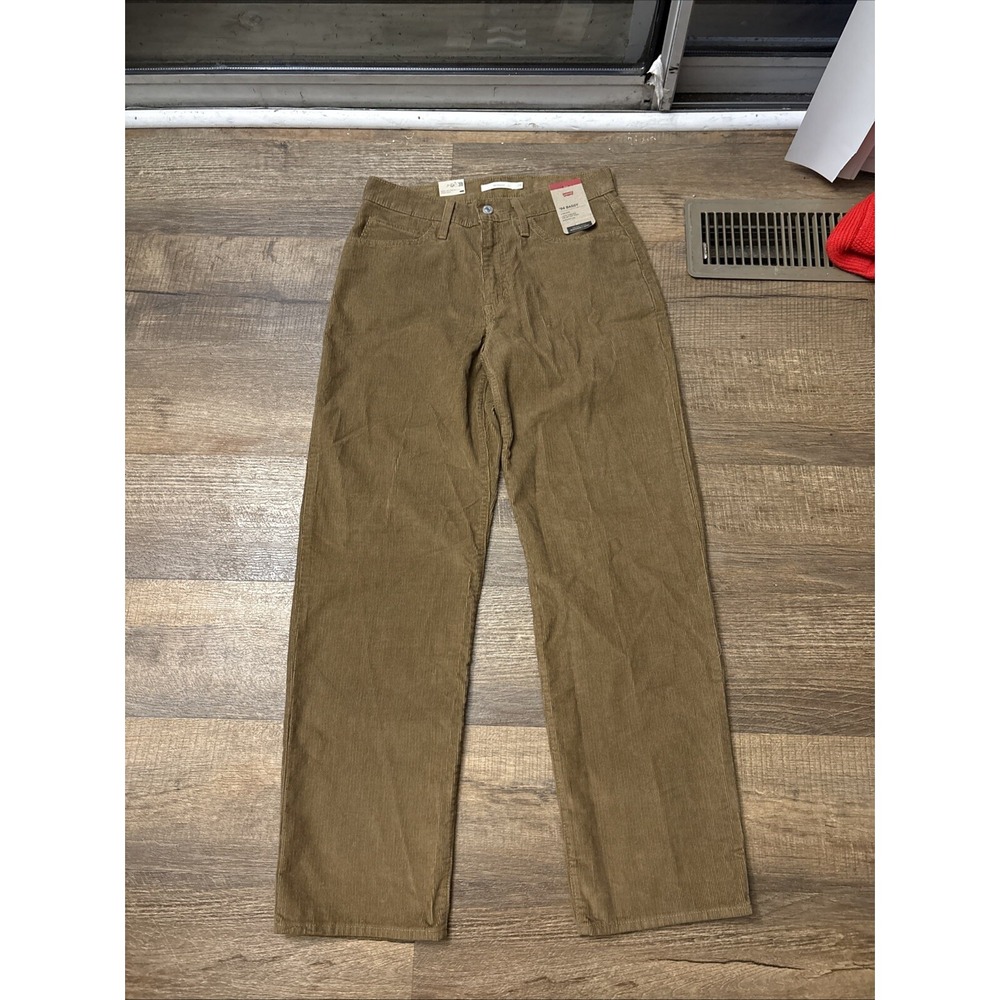 NEW Levi's '94 Baggy Corduroys Mid-Rise Straight Leg 28x31 fit 30x31 Dijon loose